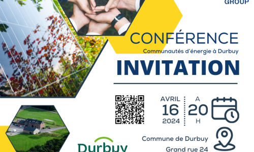 Conférence sur les communautés d'énergie à Durbuy