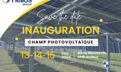 Inauguration du champ photovoltaïque de Helios Group