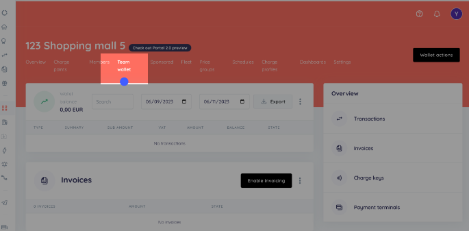 activer transaction opérateur Helios