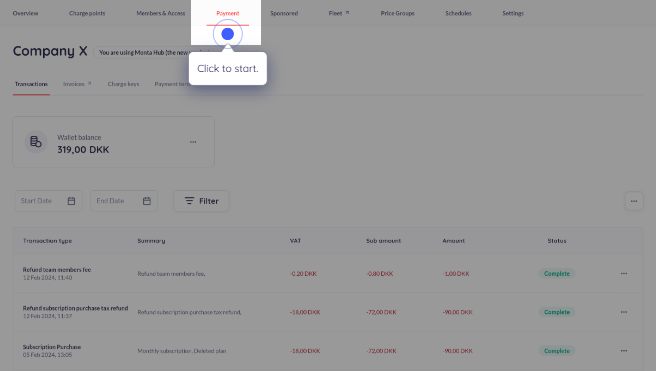 exporter transactions wallet Helios